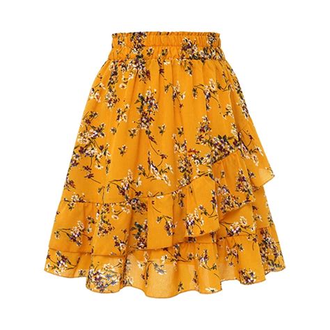 Neuxse Wrap Skirt Skirt Sequin Embroidered Performance Swing Performance Flowy Skirts For Women