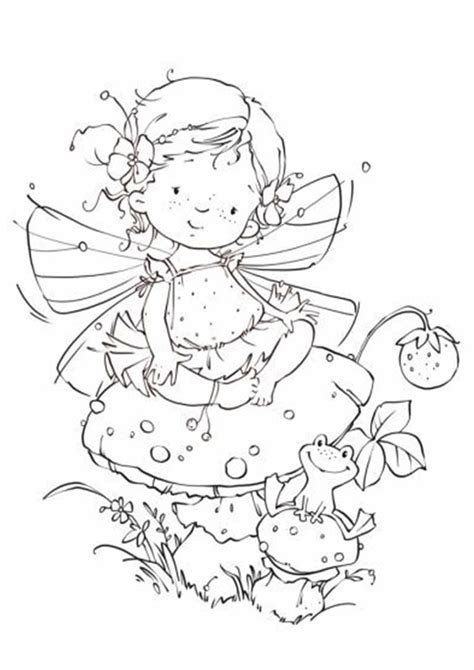 Free & Easy To Print Fairy Coloring Pages | Fairy coloring pages, Fairy