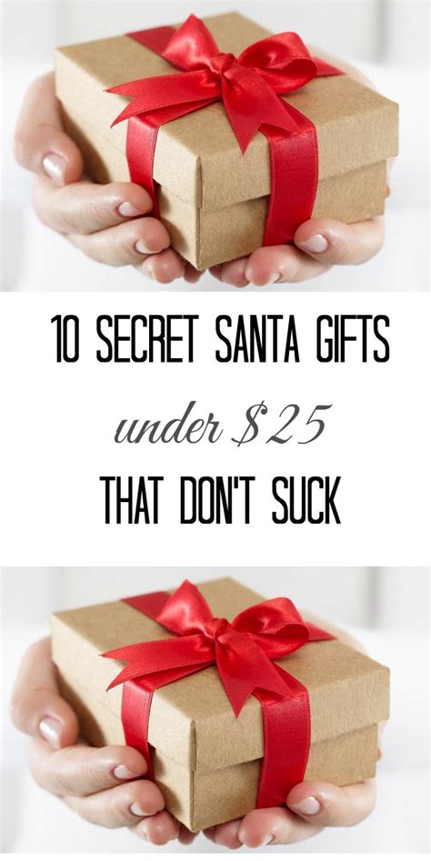 The Best Secret Santa Gifts Ideas Available For Under Life My XXX Hot