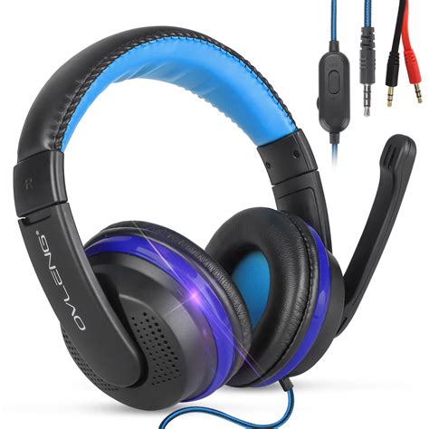 Gaming Headsets, EEEKit Stereo Game Headset Wired PC Gaming Headphones with Noise Canceling Mic ...