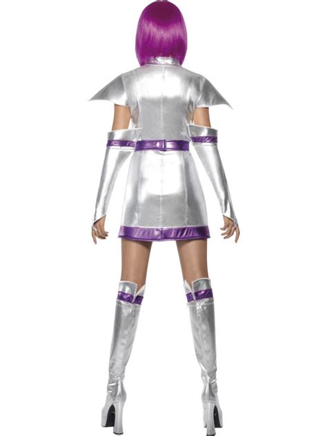 Adult Sexy Space Woman Cadet Alien Fancy Dress Costume Ladies Womens Female Bn Ebay