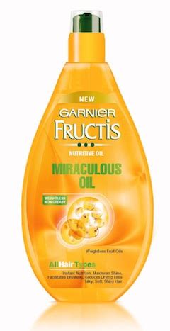 Explore our range of hair oils and get yours now! Garnier Fructis Miraculous Oil Review