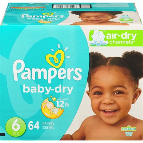 Baby Dry Diapers Size 6 Pampers 64 Ea Delivery Cornershop By Uber