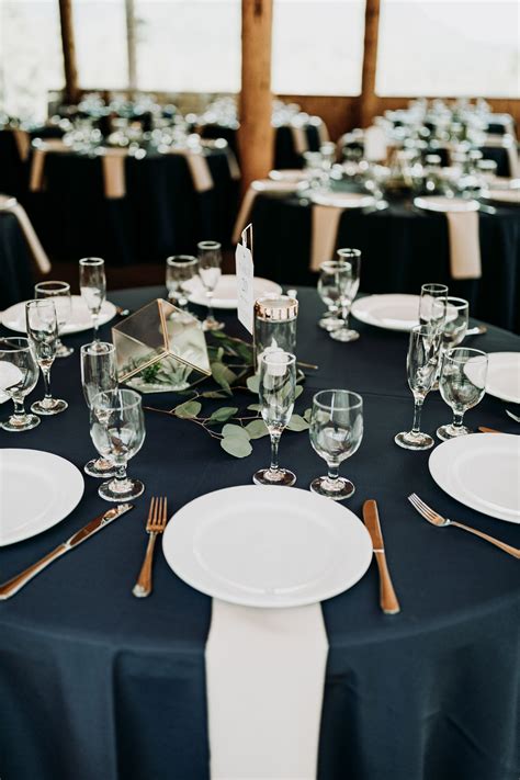 Wedding table setting | Wedding table settings, Blue wedding