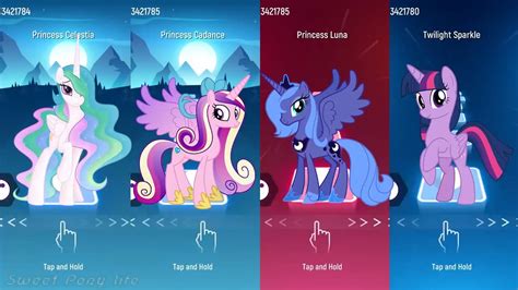 My Little Pony 🦄 Princess Celestia And Cadance And Luna And Twilight