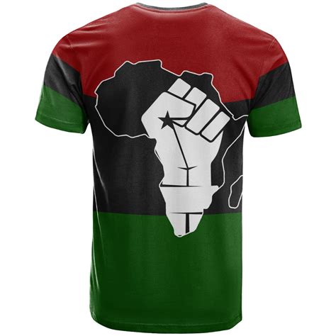 African T Shirt Africa Black Power African Flag T Shirt