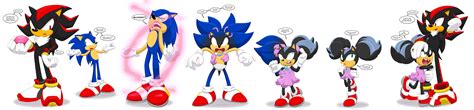 Sonic Characters Tf