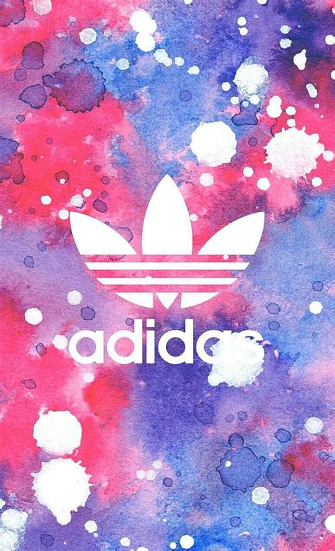 Adidas Fond Decran Iphone Wallpaper Tendance Logo Tache