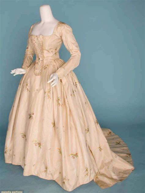 Fashion By Decade 1790s To 1890s Fashion Vintage Gowns 18th