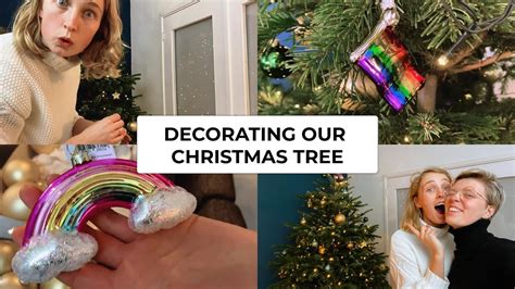 Lesbian Vlogmas Christmas Tree Decorating 2020 Youtube