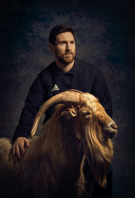 Messi With Goat 4k Wallpaper