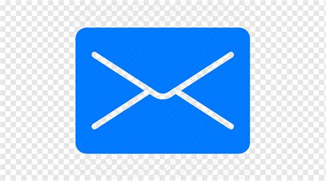 Mail Icon Png Blue