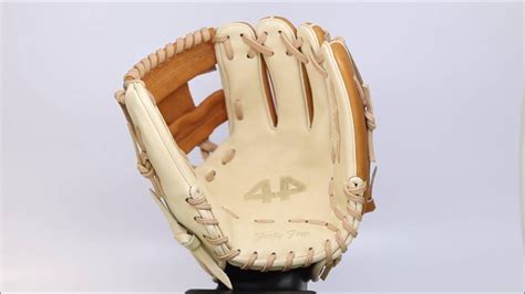44 Pro Custom Baseball Glove Signature Series Tan Blonde One Piece