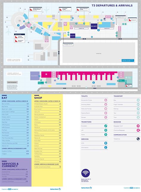 Mccarran Airport Terminal 3 Map Maps For You