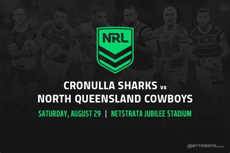 Tune into the first of two friday night games here on the roar with live scores from 6pm (aest). Sharks vs Cowboys betting tips | NRL 2020 | Round 16