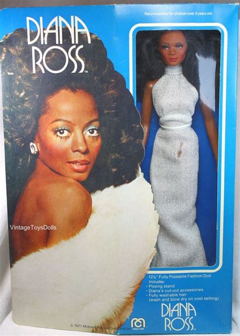 Vintage Mego Diana Ross Fashion Doll And Box 1977 Etsy Diana Ross