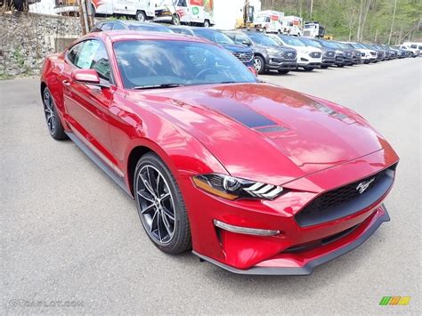 2020 Rapid Red Ford Mustang Ecoboost Fastback 138487717 Photo 3