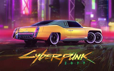 Limit my search to r/wallpapers. Wallpaper Of Car, Video Game, Cyberpunk 2077, Yellow - Poster Cyberpunk 2077 - 2560x1600 ...