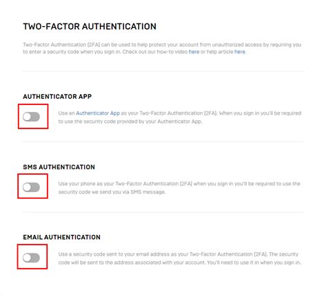 Two Factor Authentication 2fa And How To Enable It Epic Games Store