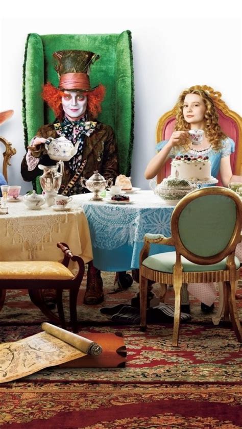Tea Party Mad Hatter Tea Party Background 1355850 Hd Wallpaper