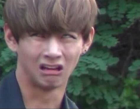 Taehyung Derp Face Blank Template Imgflip