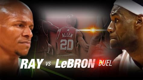 Ray Allen Vs Lebron James 😵‍💫 Celtics Vs Heat 2011 Youtube
