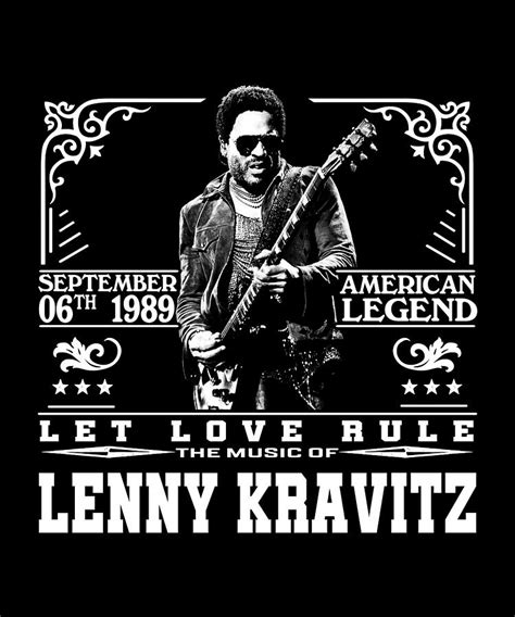 Vintage Lenny Kravitz Music Legends Digital Art By Cynthia Pottorff