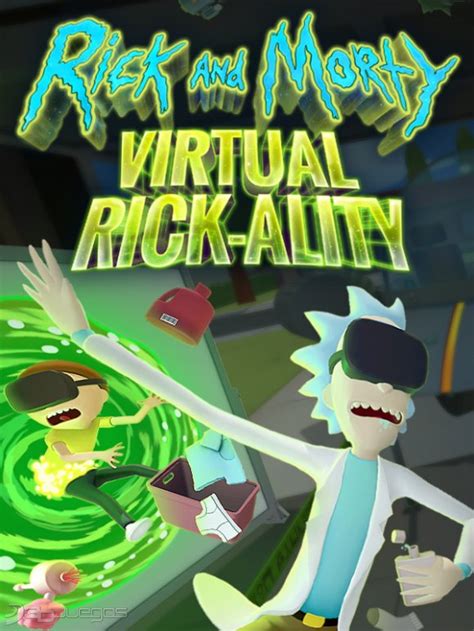 Carátula Oficial De Rick And Morty Simulator Virtual Rick Ality Pc