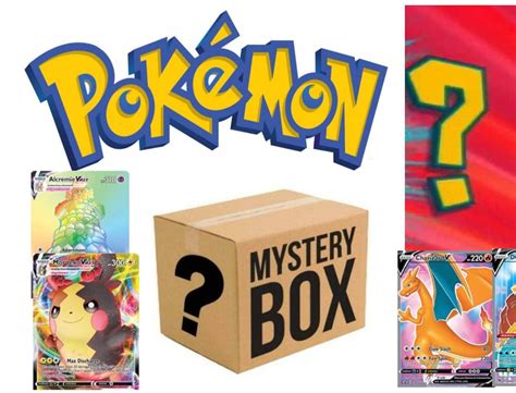 Pokemon Mystery Box Bundle Etsy