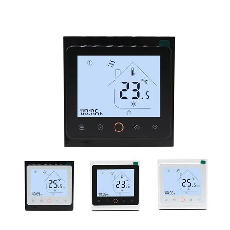 Thesinope smart thermostat is an affordable line voltage thermostat that works well with amazon alexa and most major smart hubs. 2020 best Line Voltage Smart heating thermostat HT03 with ...