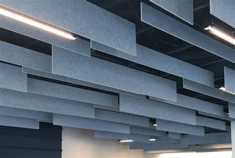 Acoustic Ceiling Fins System Arktura Soundedge®