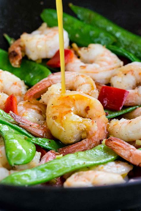 Watch the video below to see the most basic stir fry cooking process. Easy Shrimp Stir Fry Recipe - Jessica Gavin