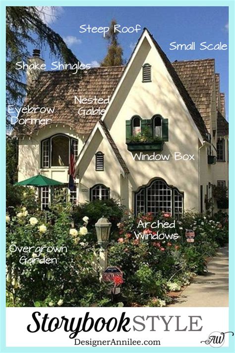 Storybook Style House English Cottage ⋆ Annilee