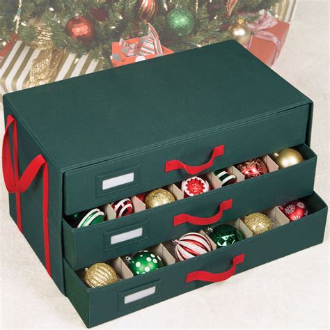 Holiday Ornament Storage Box in Ornament Storage Boxes