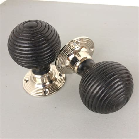 Back In Stock A Pair Of Ebonised And Nickel Victorian Style