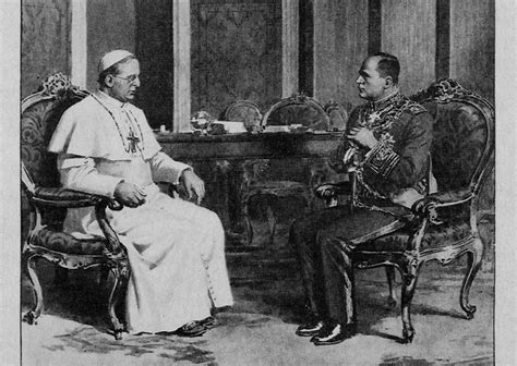 Bild Zu Vatikan Und Mussolini Aus Der Schlüssellochperspektive Bild
