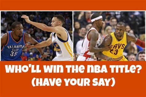 Who Ll Win The NBA Title