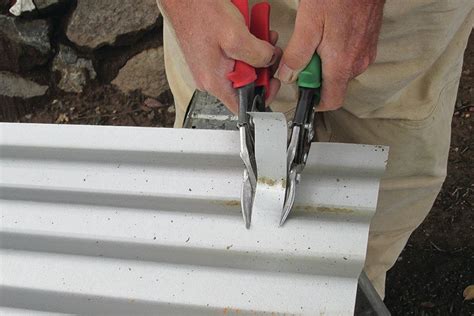 Want to make your death as peaceful as possible? Cutting Metal Roofing | JLC Online | Hand Tools, Metal ...