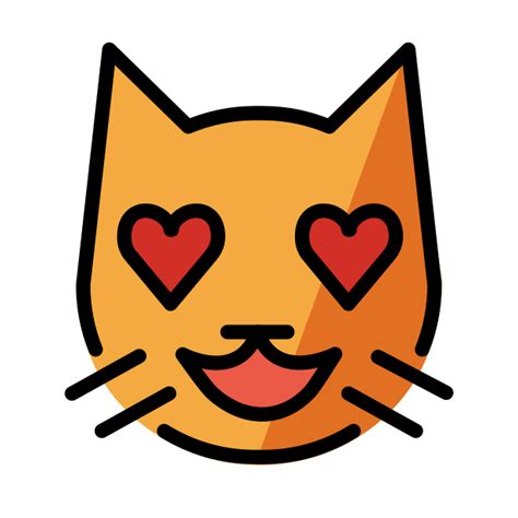 While there's no universal the outlined heart emoji is a bit more difficult to find (you're likely to find it using your keyboard's control + command + space bar function, but. smiling cat face with heart-shaped eyes - Emoji Meanings ...