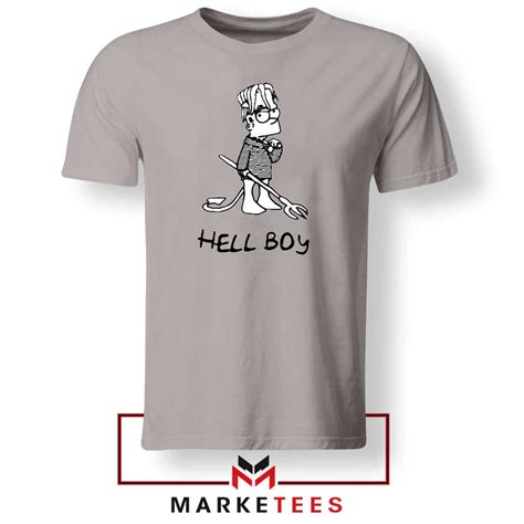 Buy Lil Peep Hellboy Simpson Funny Tshirt Mixtape Music
