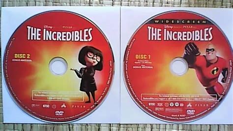 The Incredibles Dvd 2 Disc Set Widescreen Collectors Edition 369