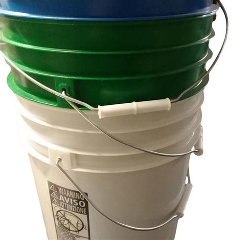 5 Gallon Plastic Bucket Pail W Handle Item 3640 Imprintitems
