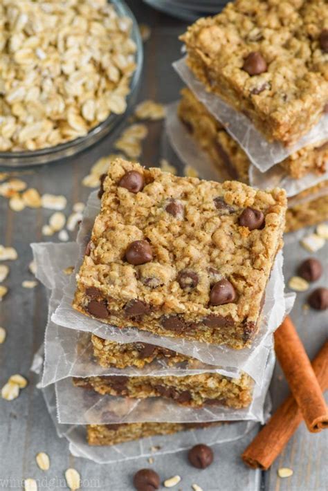 Fold in the chocolate chips. These Oatmeal Chocolate Chip Bars are such an easy ...