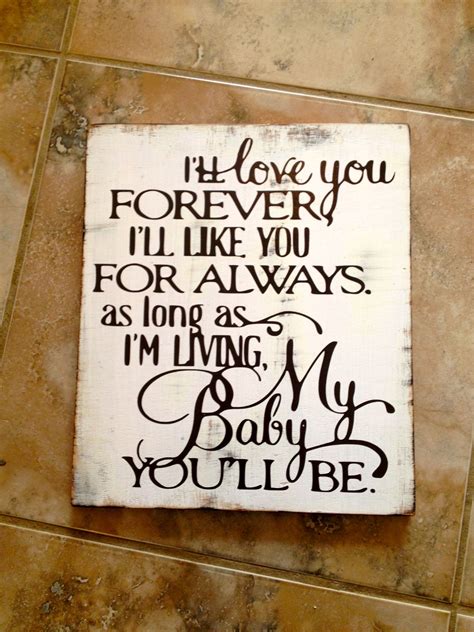 Ill Love You Forever Poem Listing220111677