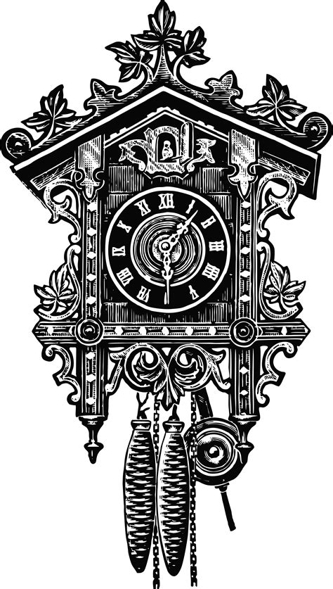 Cuckoo Clock Clip Art