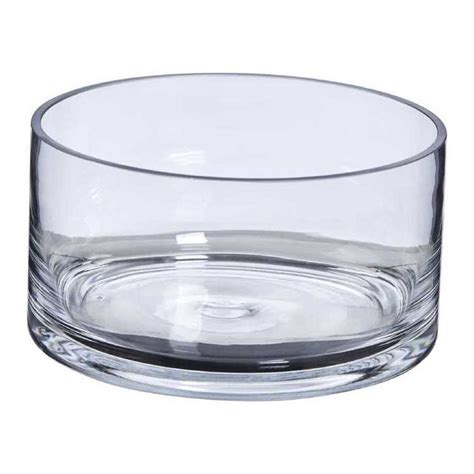Cooper And Co Round Glass Bowl Clear 19 5 X 11 Cm Glass Glass Bowl Round Glass