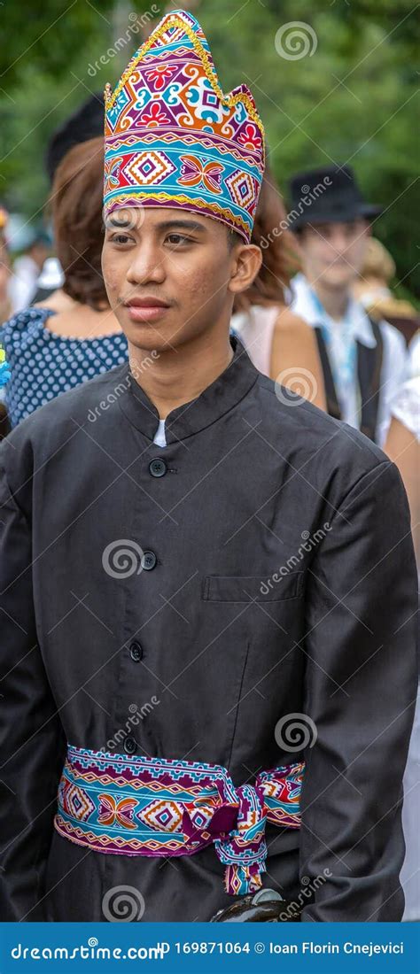 Boy From Indonesia In Traditional Costume Editorial Stock Image Image