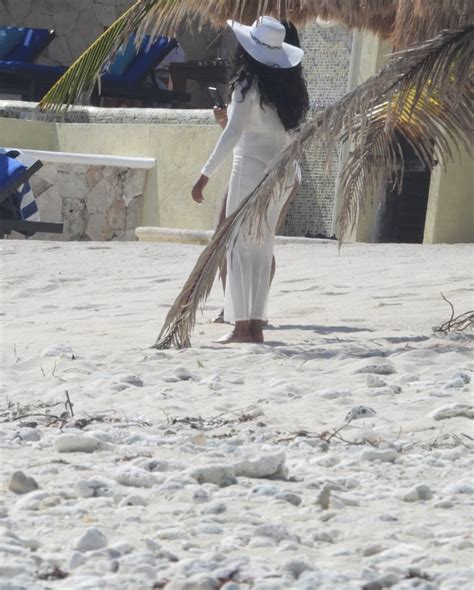 Vivica A Fox Bikini Candids At The Beach In Tulum Mexico Gotceleb