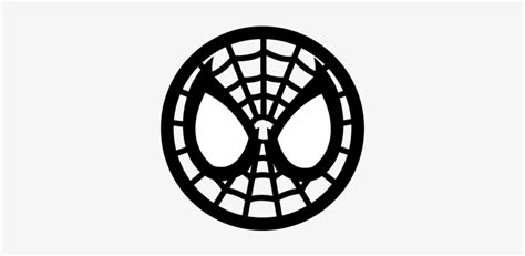 Spiderman Symbol Vector Logo Spider Man Face Logo Png Png Image