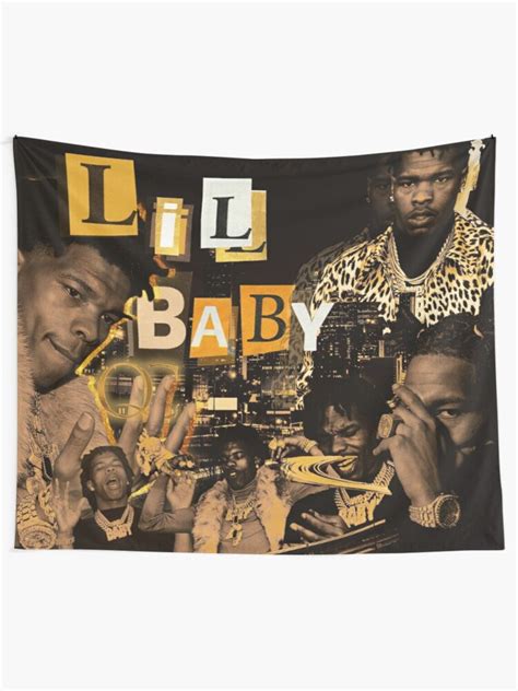 Lil Baby Wall Tapestry Harder Than Ever Wall Hanging Ts Etsy